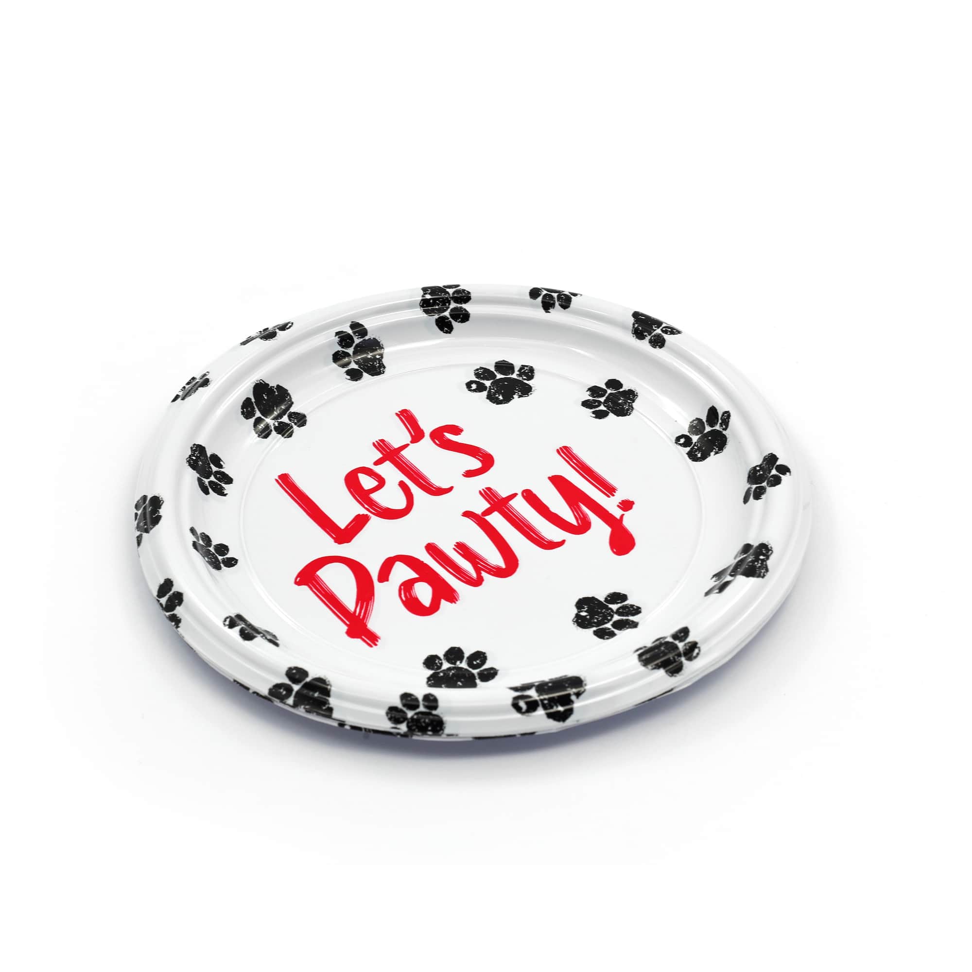 Assorted Pet Picks 7" Pet Party Plastic Plates, 5pc. by Fab Finds